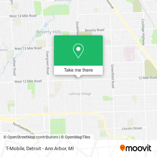 T-Mobile map