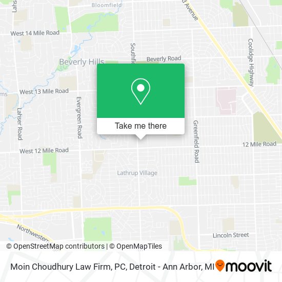 Mapa de Moin Choudhury Law Firm, PC