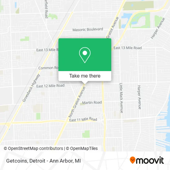 Getcoins map
