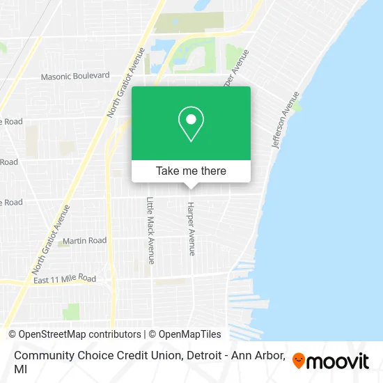 Community Choice Credit Union map