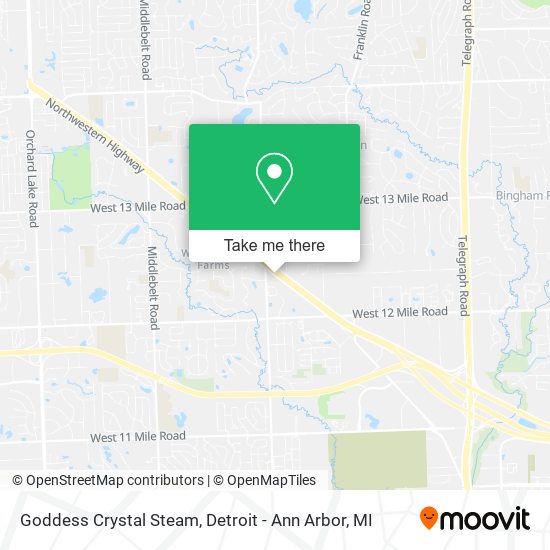 Goddess Crystal Steam map