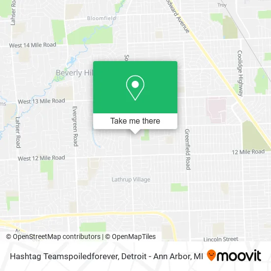 Hashtag Teamspoiledforever map