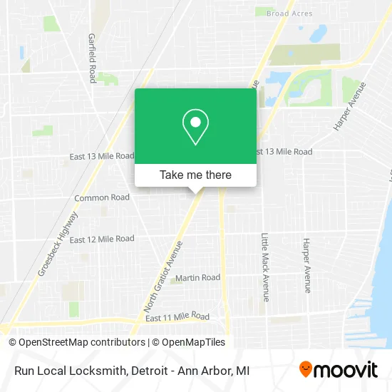 Run Local Locksmith map