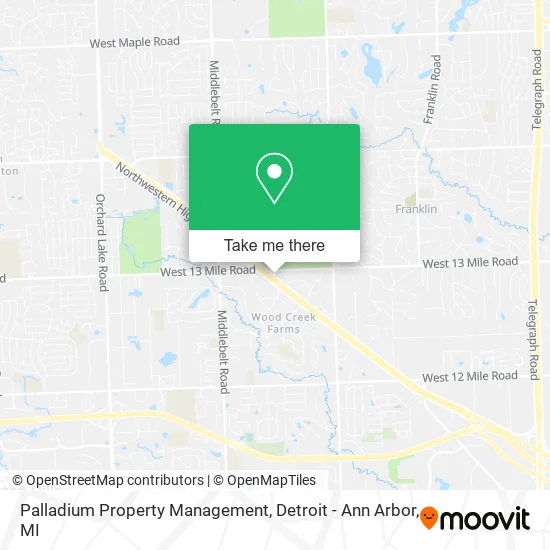 Palladium Property Management map