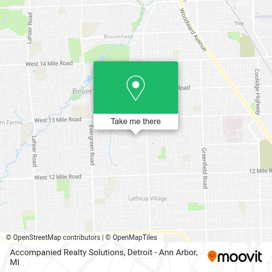 Accompanied Realty Solutions map