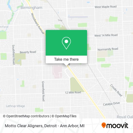 Mapa de Motto Clear Aligners
