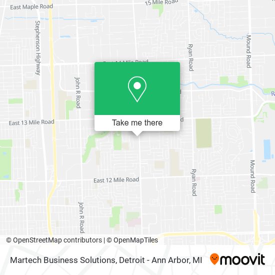 Martech Business Solutions map