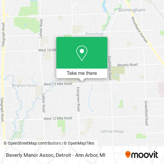 Beverly Manor Assoc map