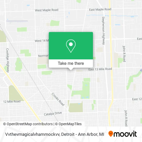 Vvthevmagicalvhammockvv map