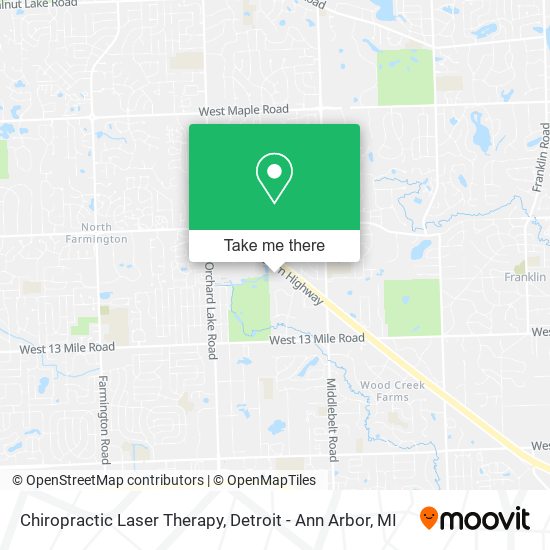 Chiropractic Laser Therapy map