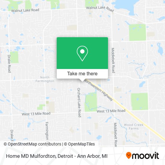 Home MD Mulfordton map