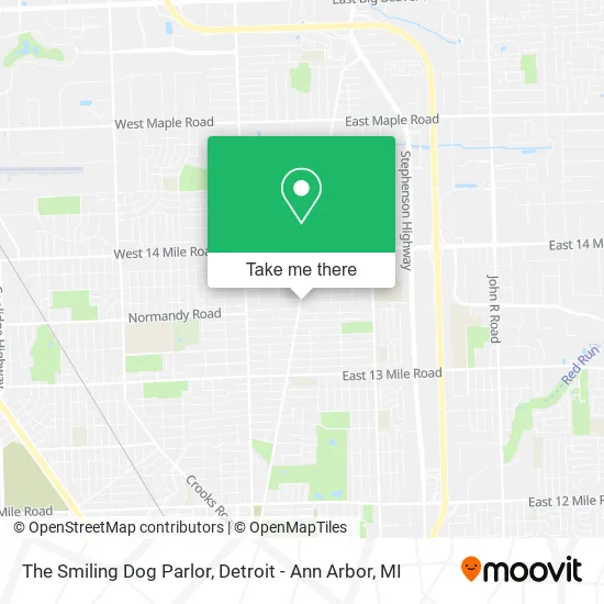 Mapa de The Smiling Dog Parlor