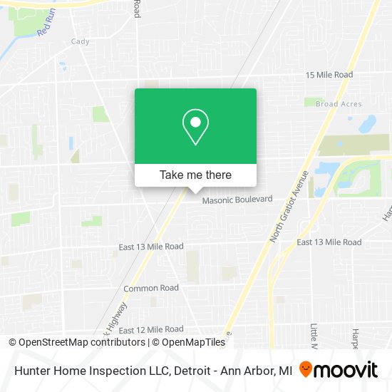 Hunter Home Inspection LLC map
