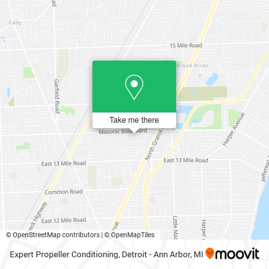 Mapa de Expert Propeller Conditioning