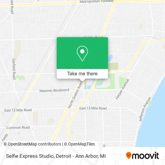 Selfie Express Studio map