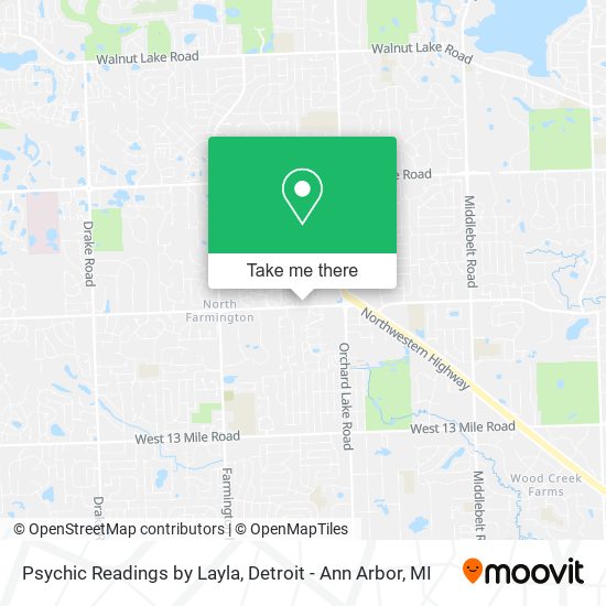 Psychic Readings by Layla map