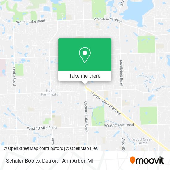 Schuler Books map