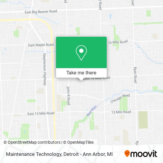 Mapa de Maintenance Technology
