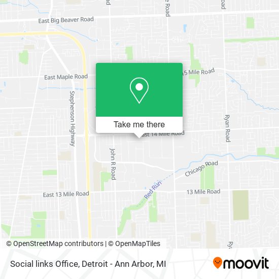 Mapa de Social links Office