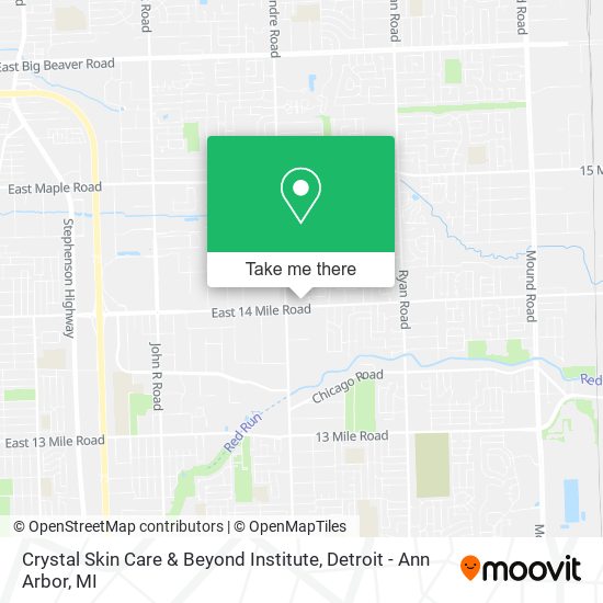 Crystal Skin Care & Beyond Institute map
