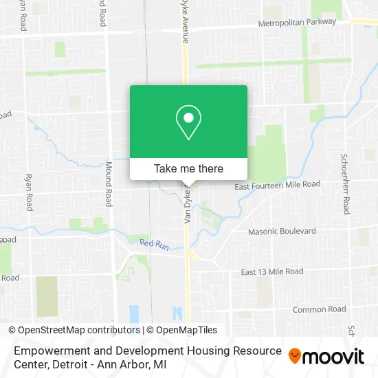 Mapa de Empowerment and Development Housing Resource Center