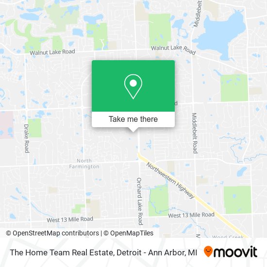 The Home Team Real Estate map