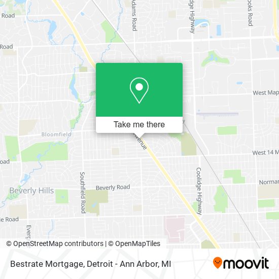Bestrate Mortgage map