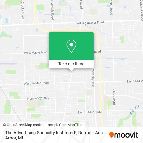 The Advertising Specialty Institute map