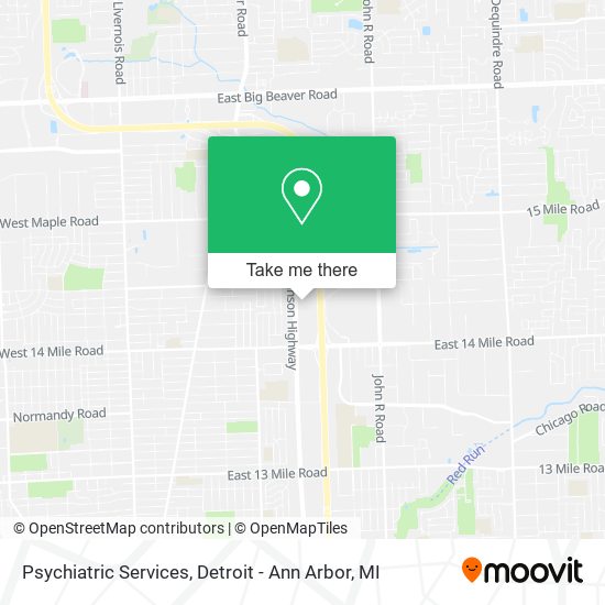 Psychiatric Services map