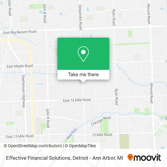 Effective Financial Solutions map