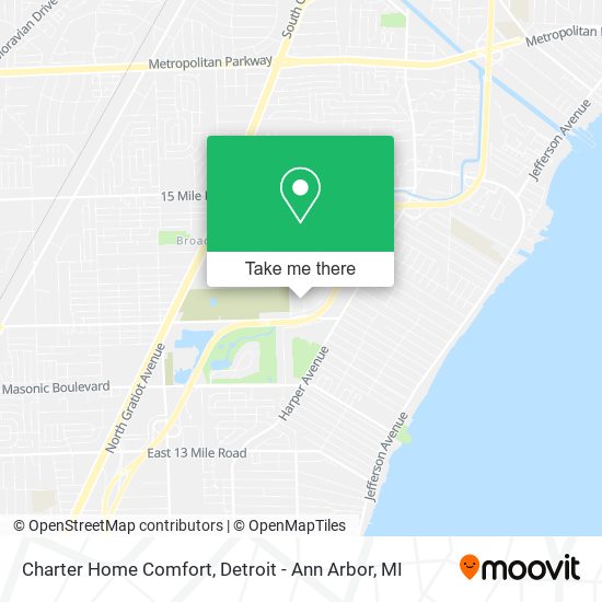 Charter Home Comfort map