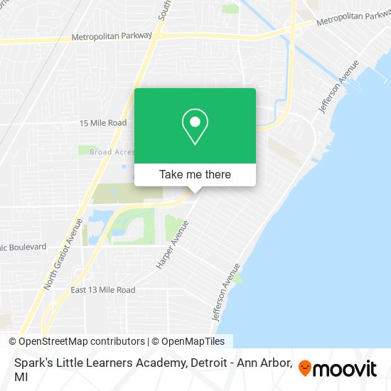 Mapa de Spark's Little Learners Academy