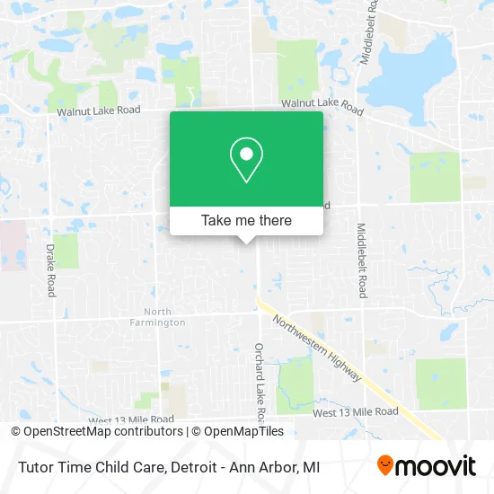 Tutor Time Child Care map