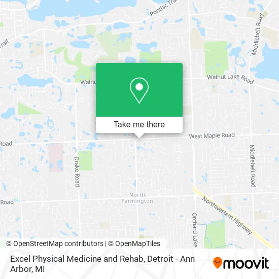 Mapa de Excel Physical Medicine and Rehab