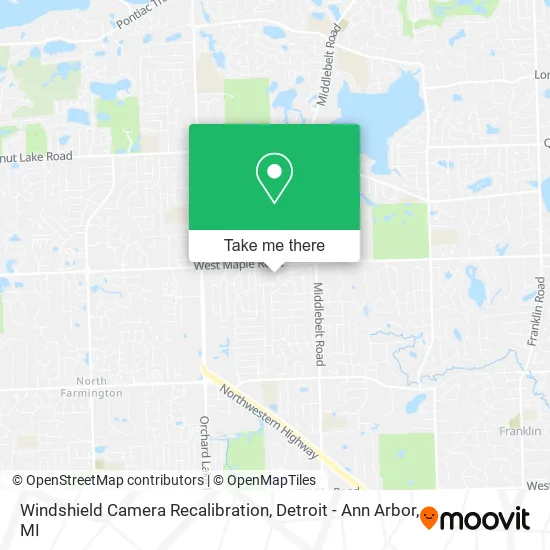 Mapa de Windshield Camera Recalibration