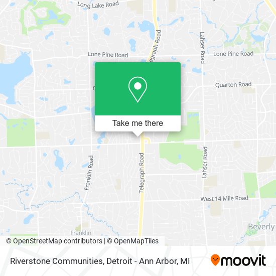 Riverstone Communities map