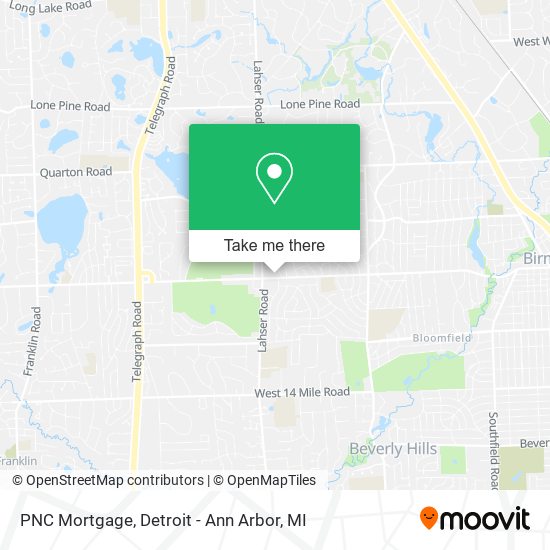 PNC Mortgage map