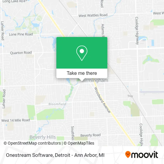 Onestream Software map