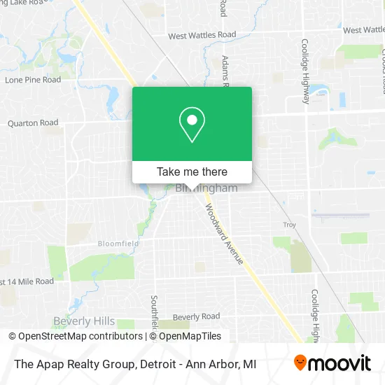 The Apap Realty Group map