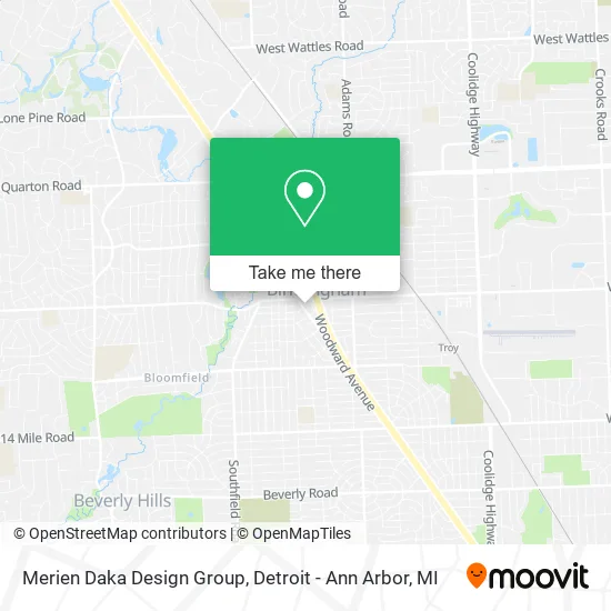 Merien Daka Design Group map