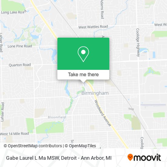 Gabe Laurel L Ma MSW map