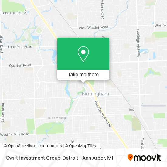 Swift Investment Group map