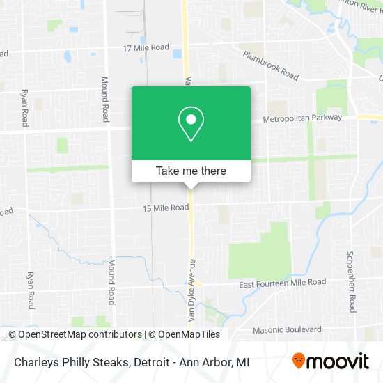 Mapa de Charleys Philly Steaks