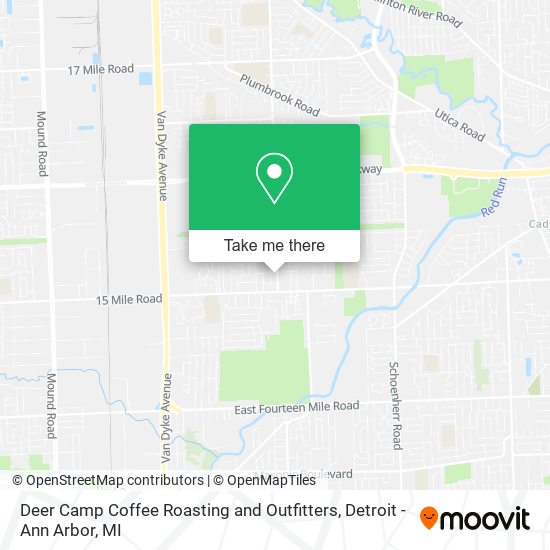 Deer Camp Coffee Roasting and Outfitters map