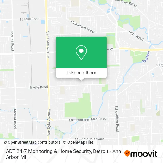 ADT 24-7 Monitoring & Home Security map