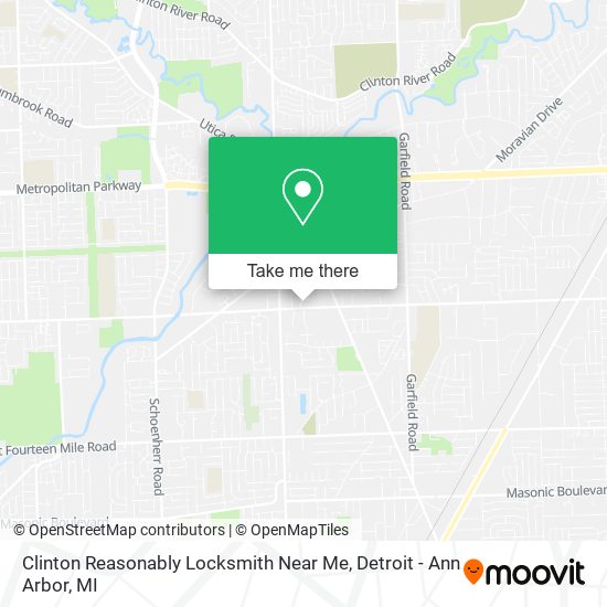 Mapa de Clinton Reasonably Locksmith Near Me