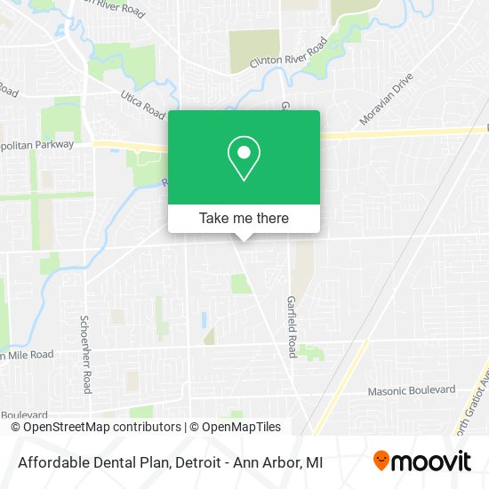 Mapa de Affordable Dental Plan