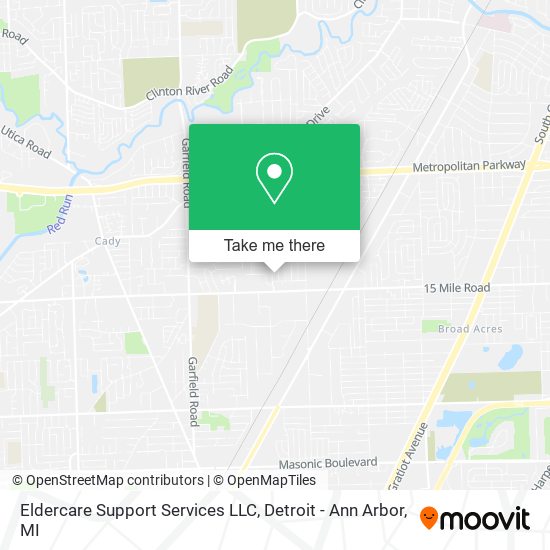 Eldercare Support Services LLC map
