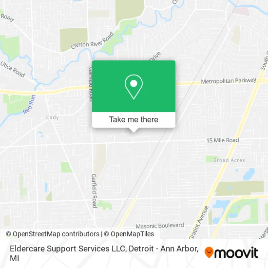 Eldercare Support Services LLC map