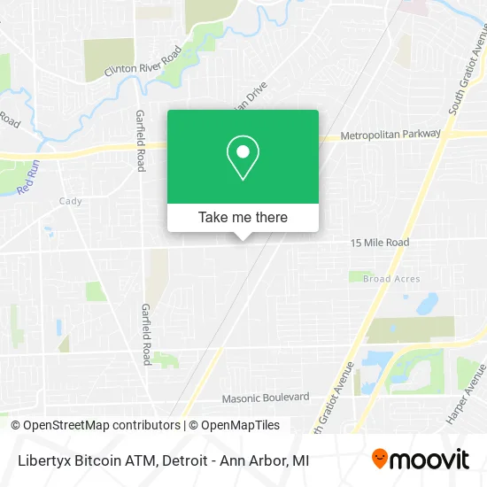 Libertyx Bitcoin ATM map